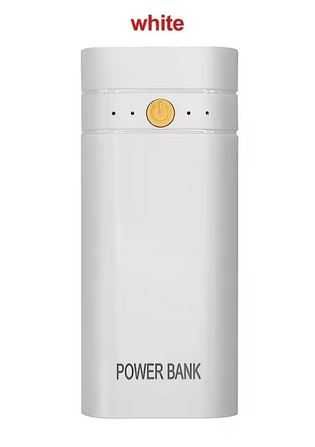 Мини павербанк 6000 Ач со съемными аккумуляторами 18650 (в комлекте)