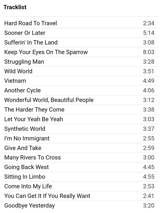 CD Jimmy CLIFF - The Best of