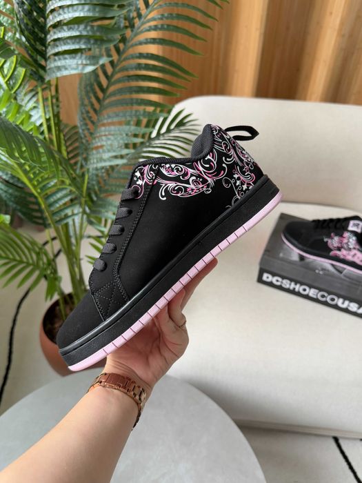 Кросівки DC Court Graffik Black Pink Sabbath premium: 3 250 грн