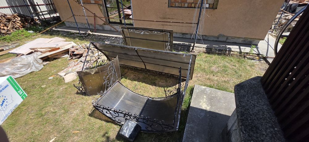 Ковані козирки, кованые козырьки, Козирки