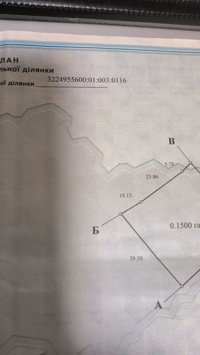 Продам землю під забудову в селі Кожанка(Зубари)