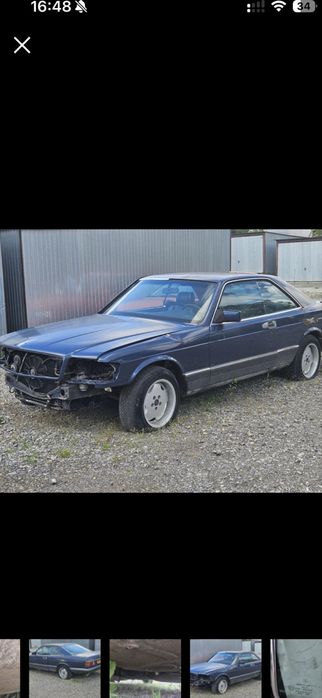 Mercedes c126 sec ciśnienie po 12 bar