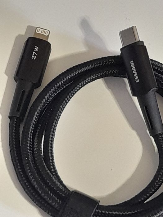 Кабель зарядки iPhone Essager Lightning-Type-C PD 27W