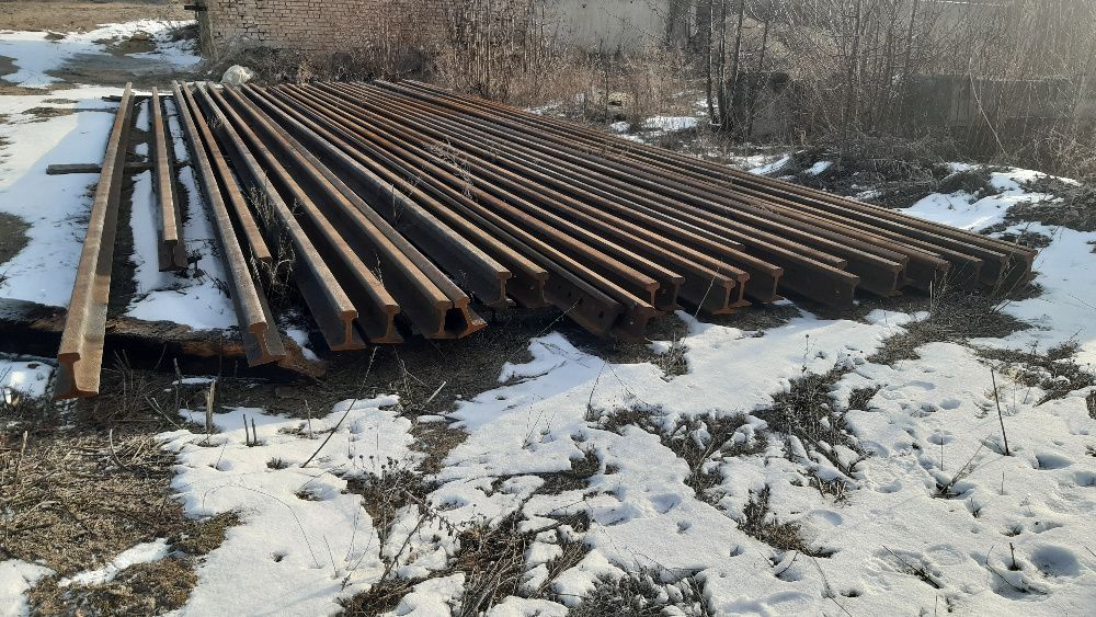 Рельс ЖД Р-65 шпалы подкладки КБ65 клемный/закладной болт Б/у