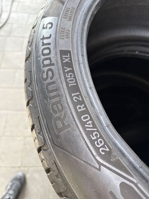 Шини резина 265/40/21 r21 Uniroyal комплект літні