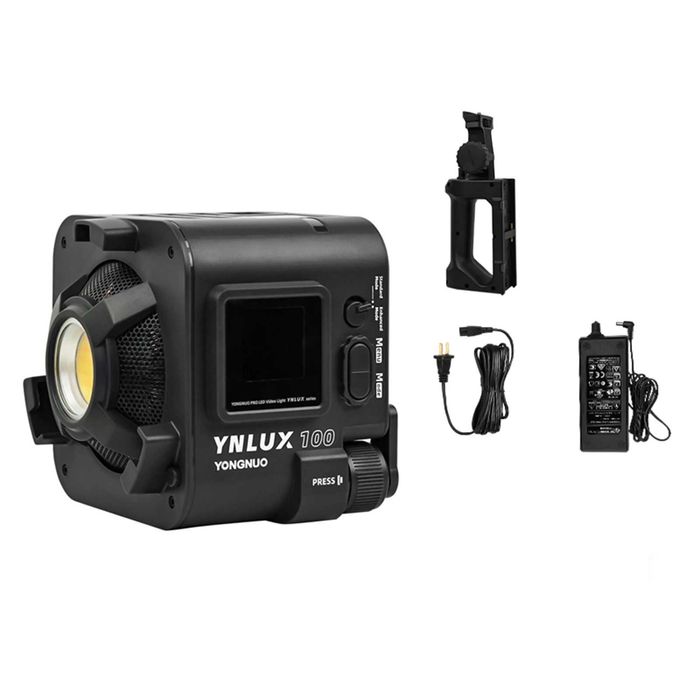 Yongnuo LED YNLUX100 + блок живлення + ручка