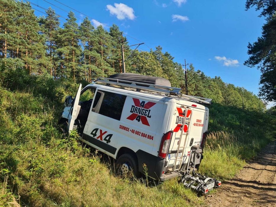 Kamper 4x4 ducato dangel SUPER BAZA NA PILOT KLIMA 154KM