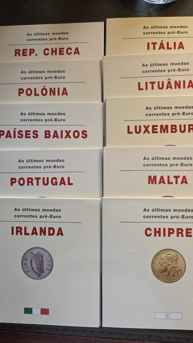 Coleção Philae "Últimas Moedas Correntes Pré-Euro"