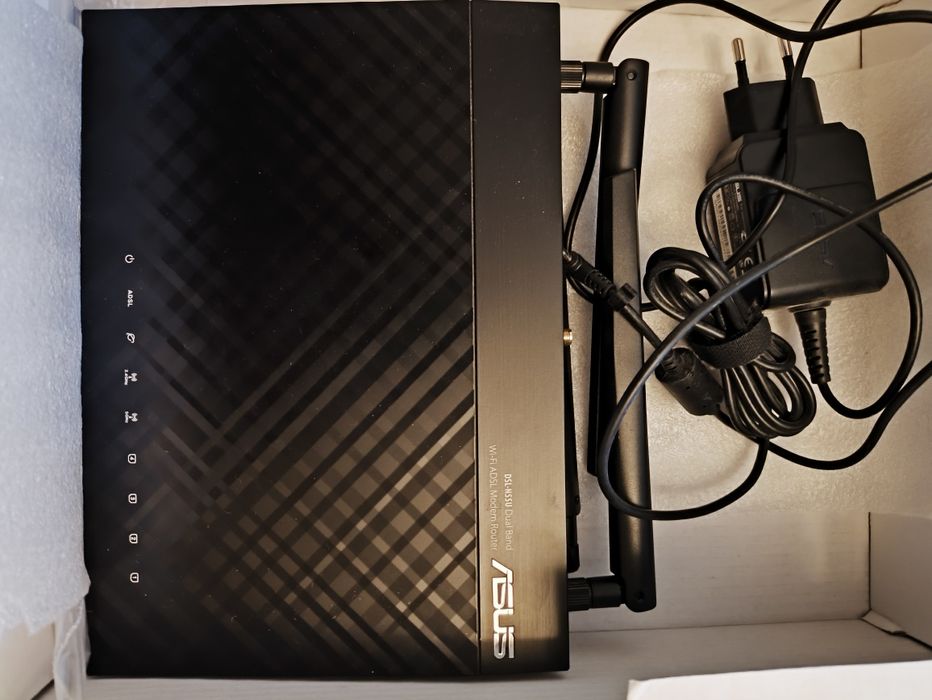 Двохдіапазонний безпровідний маршрутизатор ASUS DSL-N55U ADSL Modem