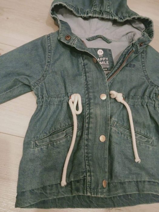 Kurteczka parka jeansowa Reserved r 74