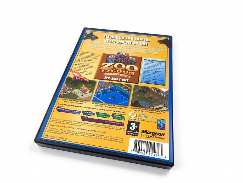 N234 Gra PC Zoo Tycoon Complete Collection Strategiczna Gra Symulacyjna Microsoft Game Studios Wydanie Kompletne Retro PC
