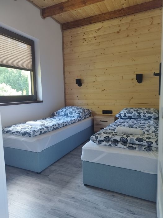 Noclegi Bieszczady Domek "Dychnij se" Myczkòw Polańczyk Solina Jacuzzi
