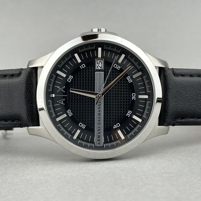 Zegarek vintage Armani Exchange – męski naręczny | czarna tarcza