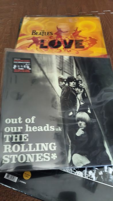 Rolling Stones
Beatles love 2lps
Roxy Music 
Selados