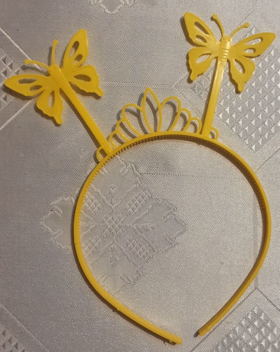Dodatki do stroju motyla, wróżki żółte