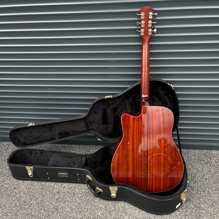 Gitara YAMAHA A5M ARE VN + Pokrowiec + Stroik + Dekiel Komplet Baterii