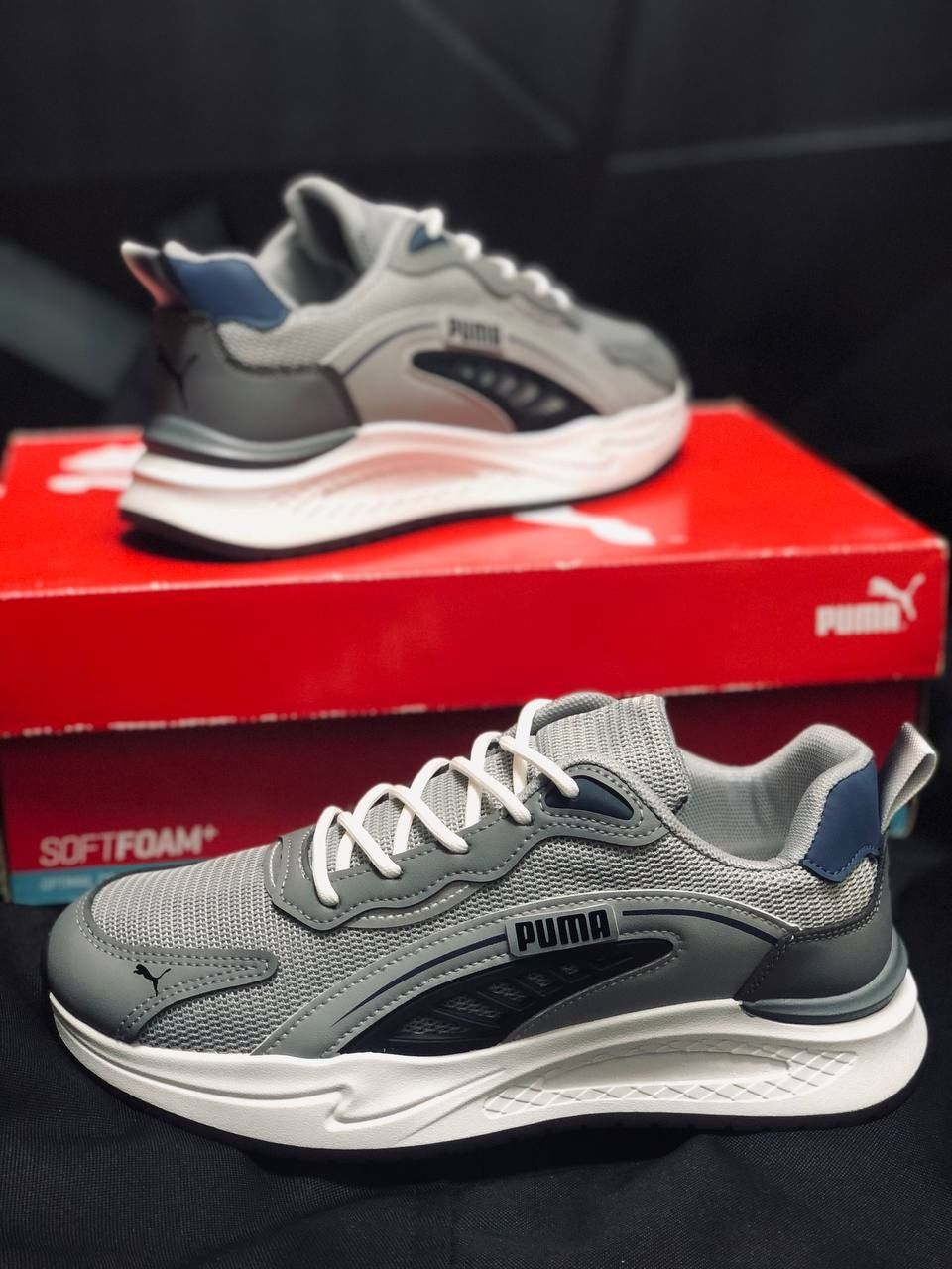 Мужские кроссовки Puma Серые демисезонные кроссовки Пума: 1 299 грн ...