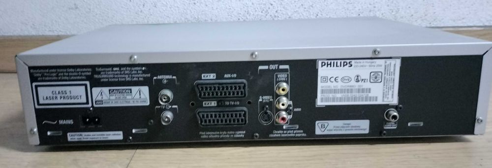 Leitor/Gravador DVD Philips DVDR 890