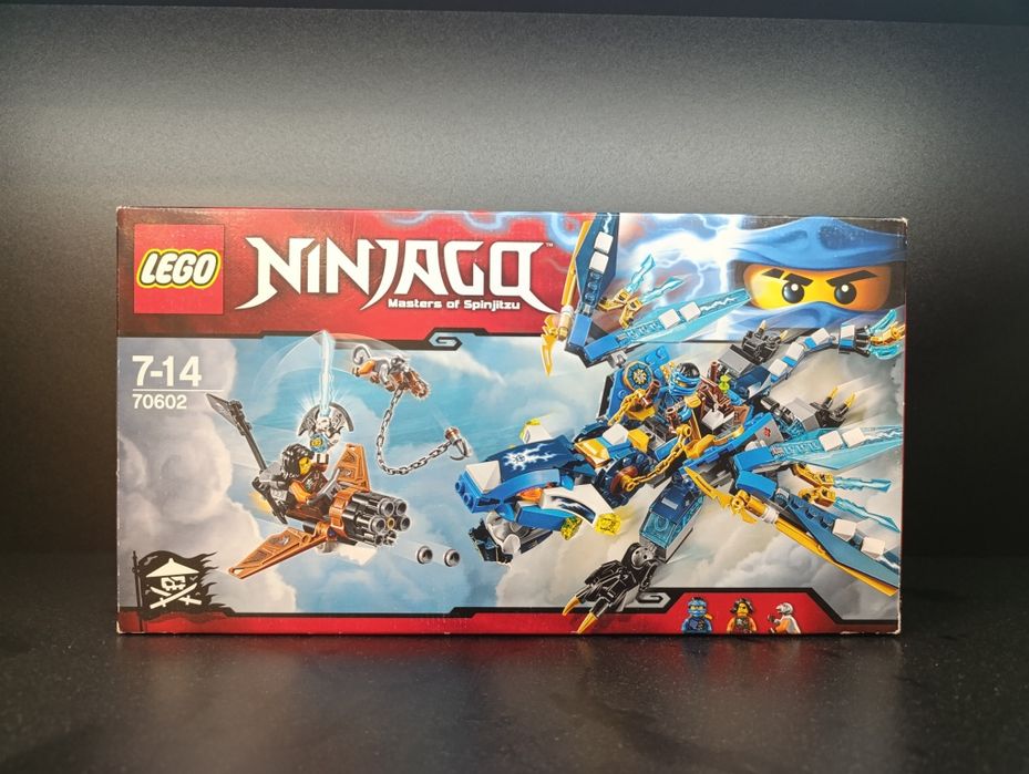 Nome: LEGO 70602 Jay's Elemental Dragon

Descrição: 
Sealed, never ope