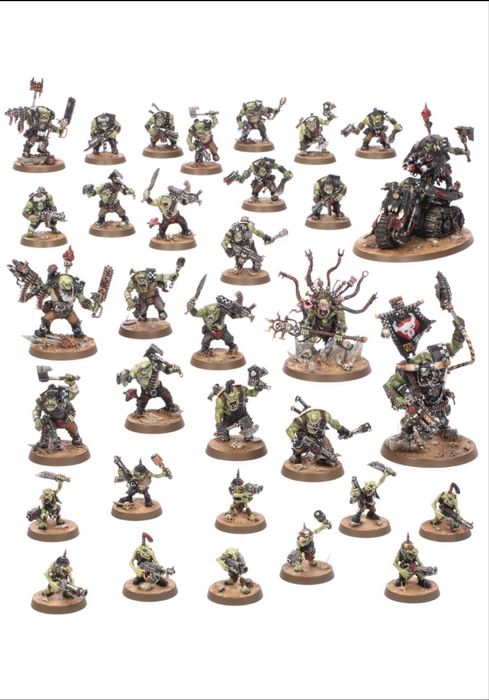 Warhammer 40000 Orks 33 моделі оригінал