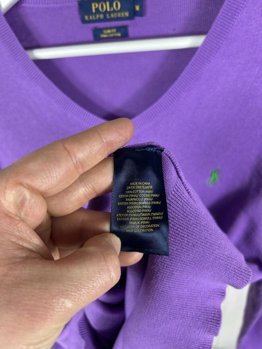 Polo Ralph Lauren Pima Cotton Slim Fit джемпер кофта светр Оригінал М