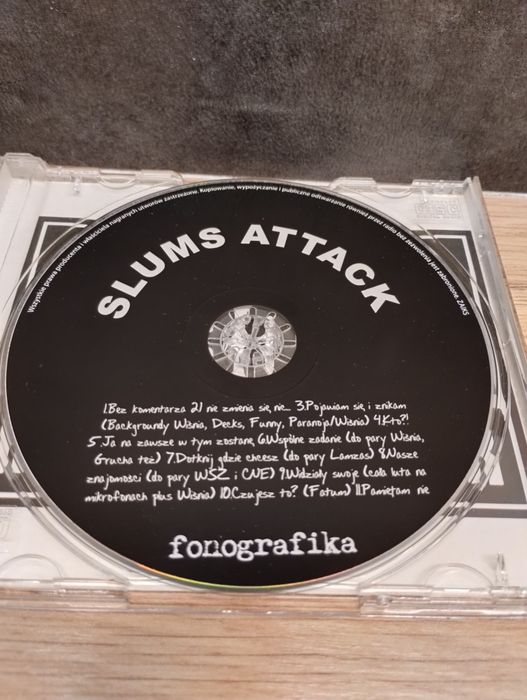 Peja slums Attack, i nie zmienia się nic ... 2010 + autografy