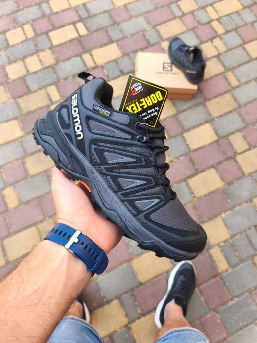 !SALE! Salomon Speed Cross Gore-Tex Grey Black 41 42 43 44 45 46