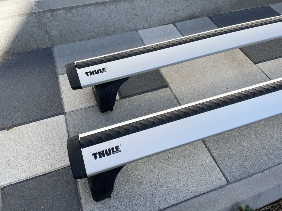 Багажник thule wingbar 969 + опори thule 753