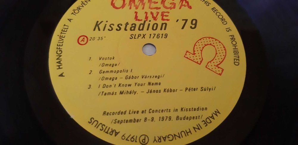 OMEGA-Live 2LP 1979 LP