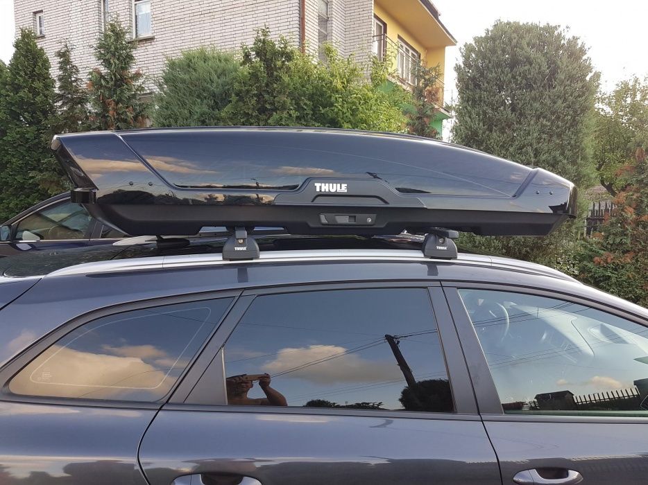 Box dachowy bagażnik Thule, belki dachowe, kit , wynajem, sprzedaż