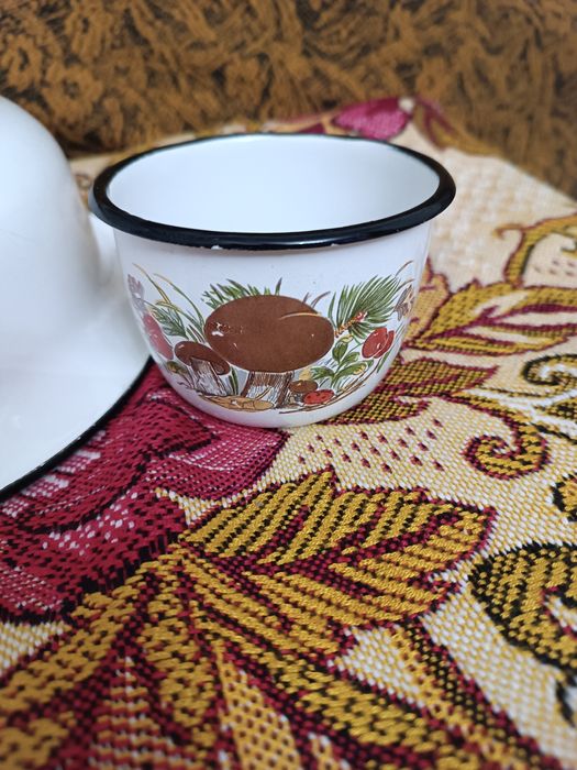 Винтажная эмалированная посуда времён ссср