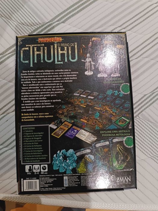 Pandemic : Reign of C'thulhu (em português) e com box 3D