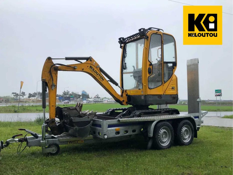 Wynajem - Minikoparka bez operatora 930kg lub 1500kg transport/laweta