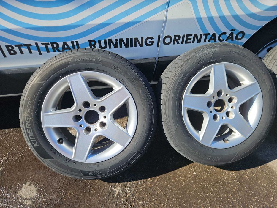 Jantes 15 5x120 BMW com pneus