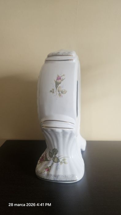 Porcelanowy Zegar
