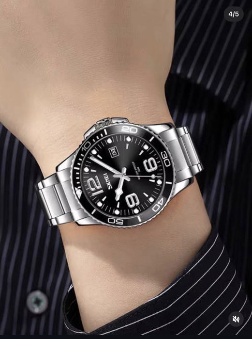 Чоловічий годинник SKMEI /  сталь / Водонепроникний 30м /NEW