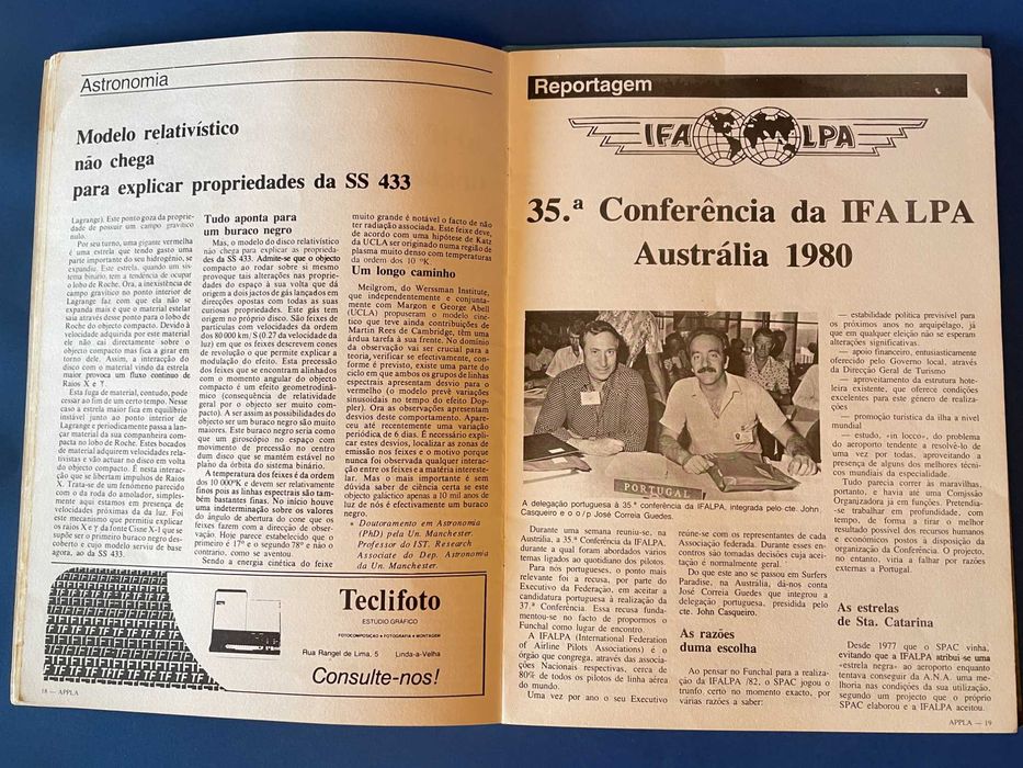 Revistas APPLA - Números 0 e 1 (1980)