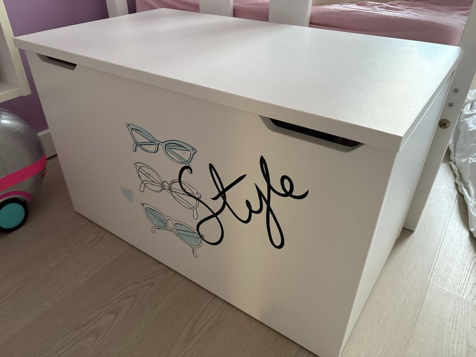 Skrzynia na zabawki Meblik Fashion Mint