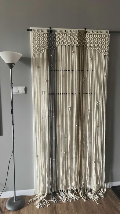 Zasłona/kotara w drzwi Makrama Handmade Styl BOHO