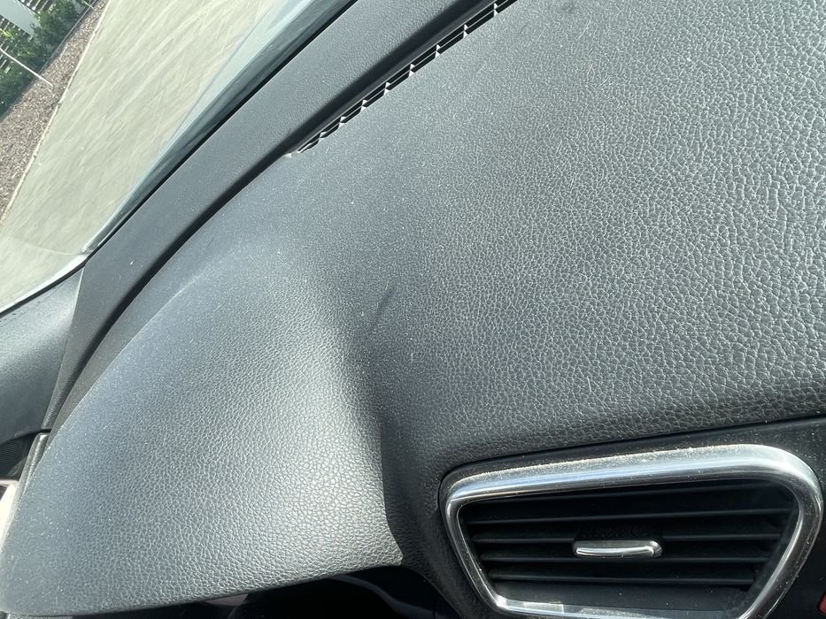 Deska rozdzielcza konsola vw eos 05-10r pasy airbag