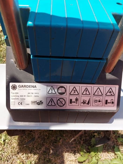 Gardena культиватор електрокультиватор гардена 600, мотосапа