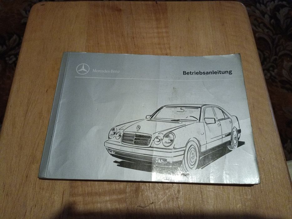 Instrukcja obsługi Mercedes E Klasse 1995