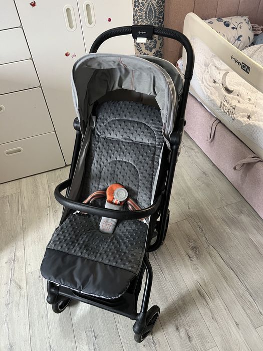 Дітяча прогулянкова коляска Cybex Eezy S+ 2 B (Goldline) + килимок