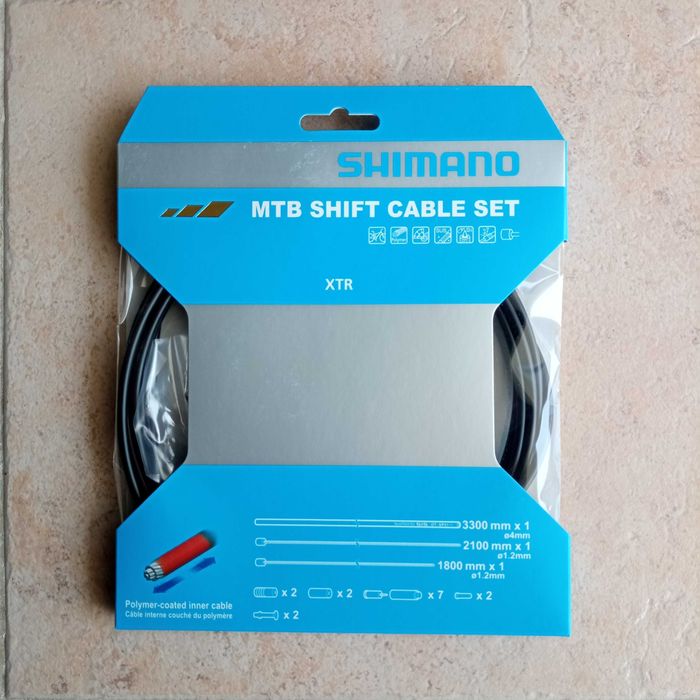 Cabo desviador Shimano XTR OT-SP41 Polymer 1.2mmx2100mm 2 Desviadores