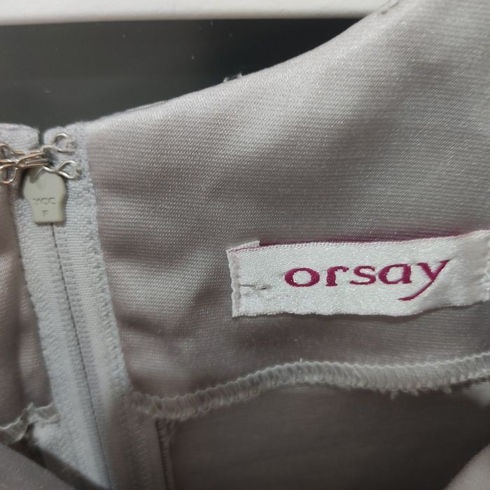 Sukienka satynowa, atłasowa Orsay