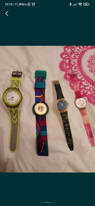 Swatch vários (Scuba já vendido)