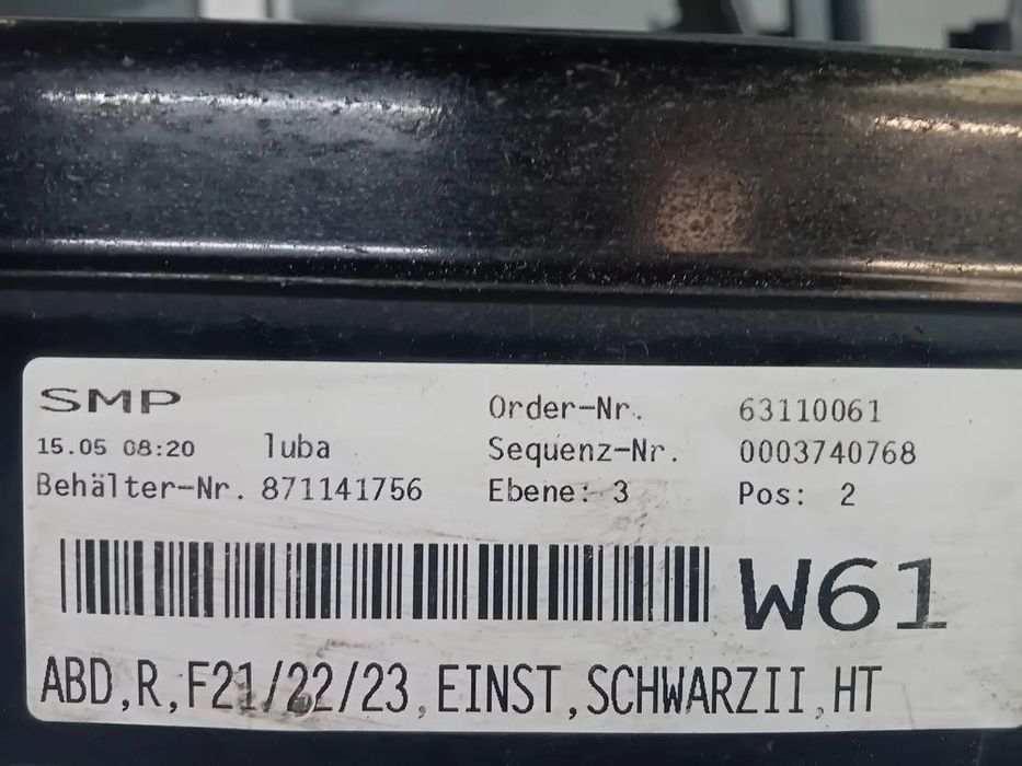 EMBALADEIRAS BMW SERIE 1 F20 SPORT