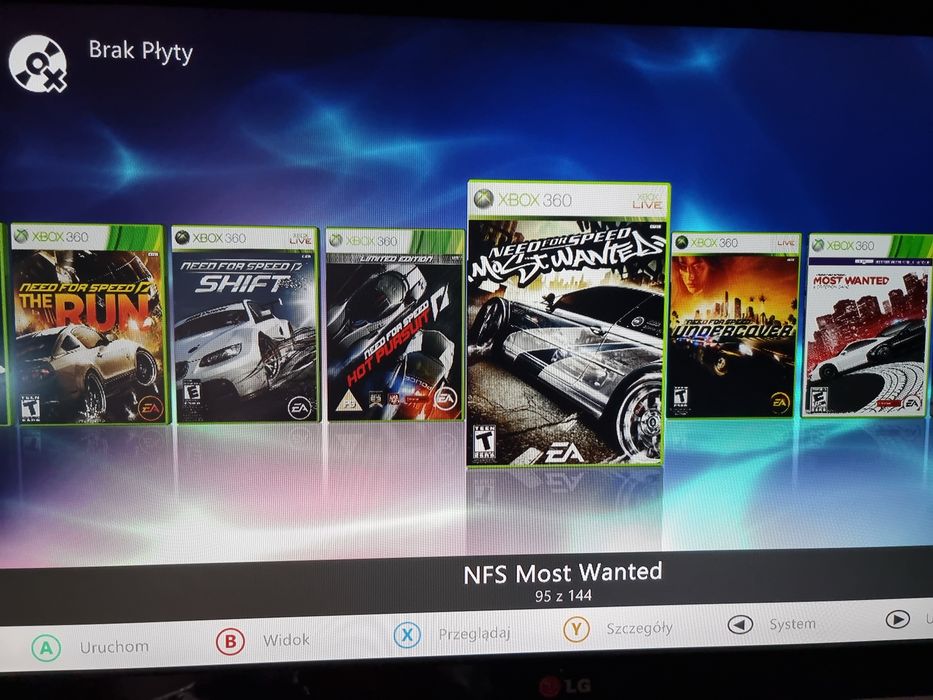 Dysk do Xbox 360 z RGH - 1TB z 144 tytuły