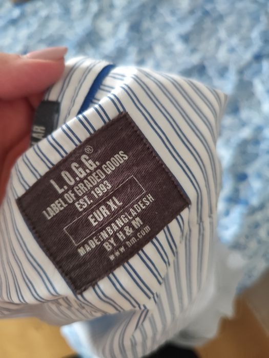 Koszula w paski 44 stan bdb h&m