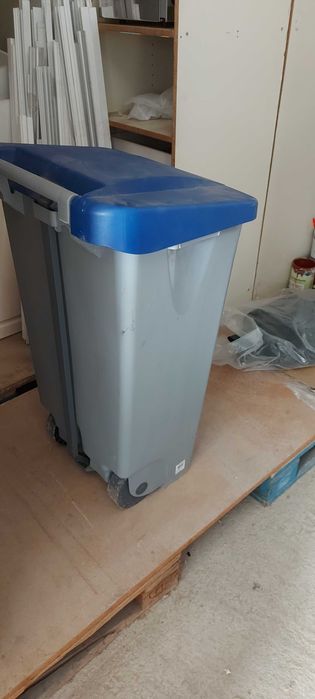 Contentor - balde de resíduos seletivo Denox, 120 litros